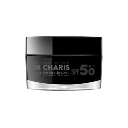 [Esthétique Renaissance] DR CHARIS SPF50 Pelembab Pelindung Matahari (hitam) 30 ml