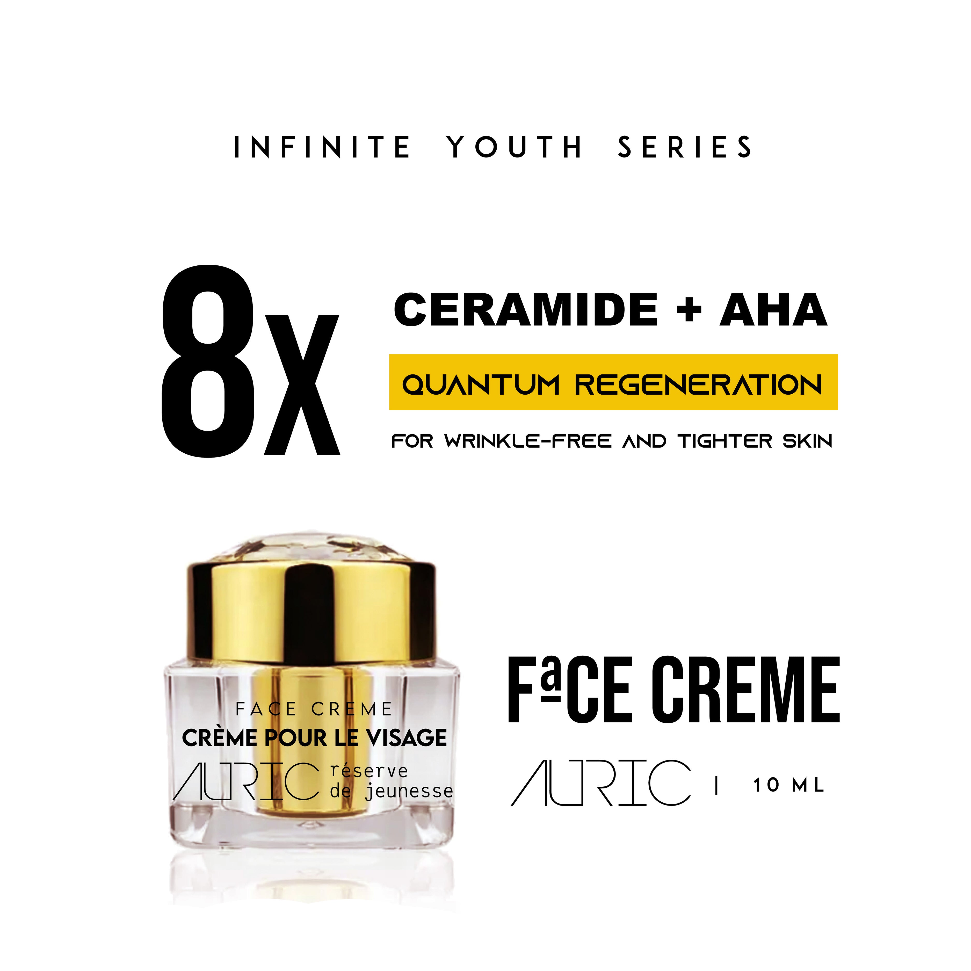[Esthétique Renaissance] AURIC Infinite Youth Series Crème Visage Anti-âge 10 ml