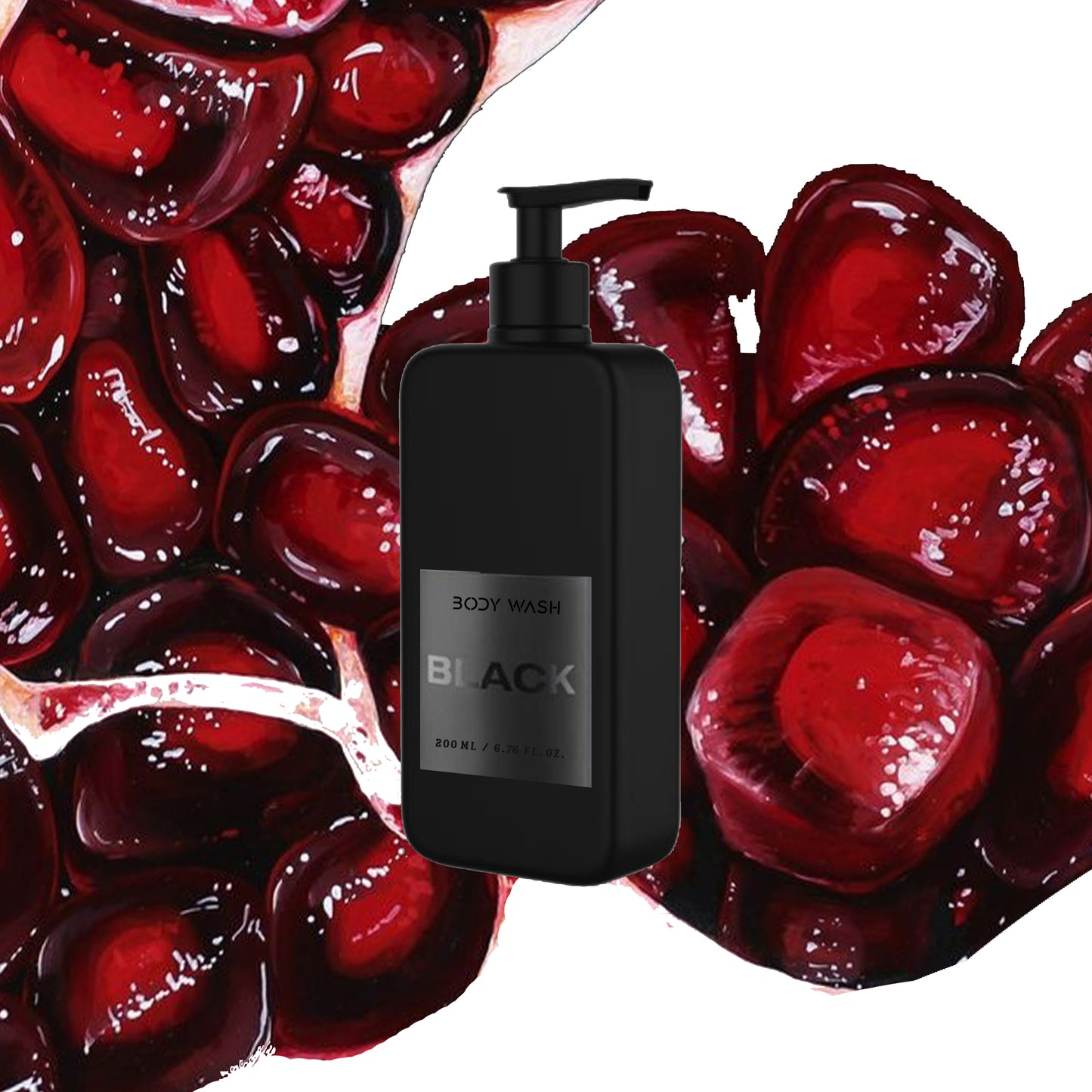 [C'A] BÆSIC omB.R.E. Fruit Punch Series Body Wash (Pomegranate) 200ml